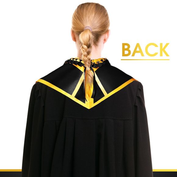 2 Pcs 2025 Graduation Leis With Graduation Stole Set Grad Sash Ribbon Necklace🦋 - Picture 7 of 8